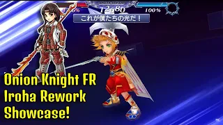 HIKARI!! Onion Knight FR & Iroha Rework Showcase Reaction! [DFFOO JP]