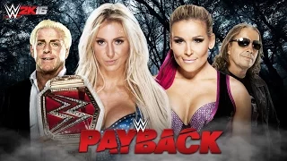 WWE 2K16 Simulation: Charlotte Vs. Natalya  - WWE Women's Title Match: WWE Payback 2016