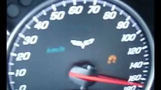 0-200 km/h acceleration in a Chevrolet Corvette Z06