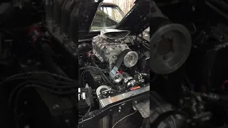 Mad Max Interceptor engine and blower fired up! Turn up the sound!!!