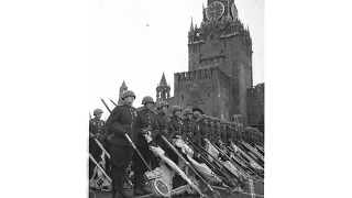 "We are the army of the people" at the Victory Day Military Parade, Moscow May 9th 2015