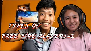 Reacting on Prasanna Lama|| Types of Freefire players|| Sweta Basnet