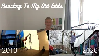 REACTING TO MY 7 YEARS OF BMX EDITS & PROGRESSION