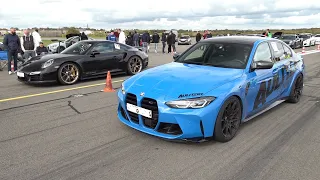 BMW M3 G80 Aulitzky Tuning vs Porsche 991 Turbo S (800HP)