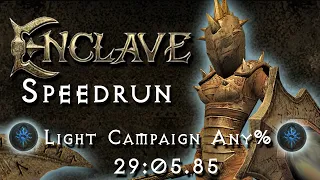 Enclave Speedrun - Light Campaign (any%) 29:05.85