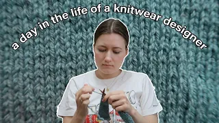 a day in the life of a knitwear designer