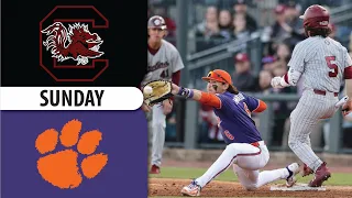 #19 South Carolina vs #10 Clemson Baseball Highlights | GREAT GAME College Baseball Highlights 2024