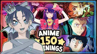 TOP 150 ICONIC ANIME OPENING QUIZ! as taken by a LONG time anime fan