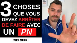 3 choses que vous devez arrêter de faire avec un PERVERS NARCISSIQUE !