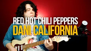 Как играть Red Hot Chili Peppers Dani California на гитаре RHCP