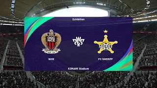 Nice vs Sheriff (16/03/2023) UEFA Europa Conference League PES 2021