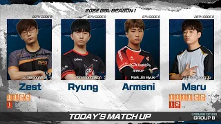 [2022 GSL Season 1] Ro.20 | Группа B | Матч 4 — Losers