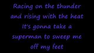 Holding Out For a Hero- Bonnie Tyler- lyrics