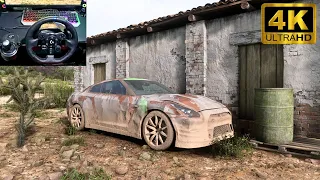 Abandoned Nissan GT-R R35 (1000HP) | Forza Horizon 5 | Logitech G923 Wheel Steering Gameplay