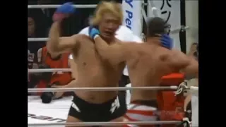 PRIDE 21: Don Frye and Yoshihiro Takayama beats the hell out of eachother