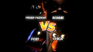 Freddy Vs Bonnie vs Chica vs Foxy #edit #foryou #debate #fnaf #vs #fypシ #fnafedit #fnaf1 #shorts