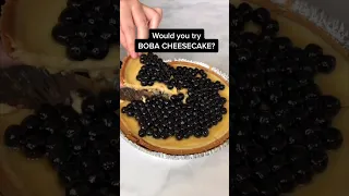 Would you try Boba Cheesecake?