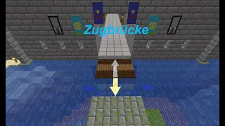 Bauideen für Minecraft: #1 Zugbrücke