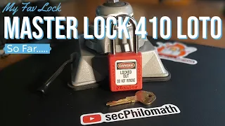 [26] My Fav Lock - Master Lock 410 LOTO