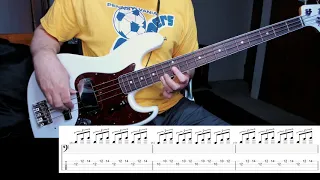 Phantom of the Opera Bass Cover with Tab: Iron Maiden/Steve Harris