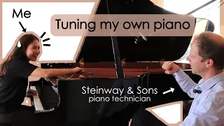 How to tune a piano - feat. Steinway & Sons piano technician Vinzenz Schuster
