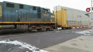 Late-February 2022 Railfanning in Fostoria, Ohio; Two Days of Railfanning at the Iron Triangle.