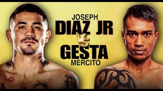 DIAZ JR. BAGSAK | Mercito GESTA vs Joel DIAZ JR FIGHT HIGHLIGHTS!