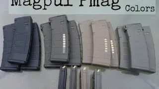 Magpul Pmag All 4 Colors