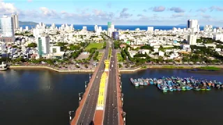 Dragon Bridge Danang (Cầu Rồng Đà Nẵng Flycam) | Vietnam | 4K DJI Drone Footage