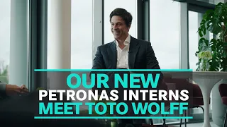 Toto Wolff Meets the PETRONAS Interns