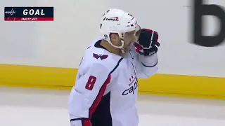 Alex Ovechkin's empty net goal vs Devils, 70 more to Gretzky's record (25 oct 2023)