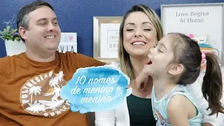 10 NOMES DE MENINO E MENINA QUE AMAMOS - FLÁVIA CALINA