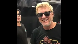 William Zabka being trained by Simon Rhee