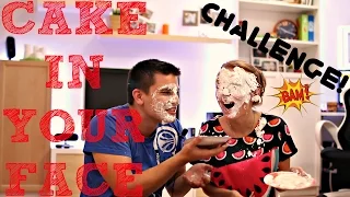 CAKE IN YOUR FACE CHALLENGE! | ТОРТ В ЛИЦО! ВЫЗОВ! | SWEET HOME