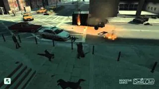 GTA IV Funny Stuff, Death, Crashes 3 TBOGT