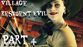 Resident Evil 8 Village Walkthrough Gameplay Part 4 - Lady Dimitrescu Boss Fight (Full Game)