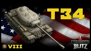 WOT Blitz - Т34, гайд обзор, полный обзор премиум танка