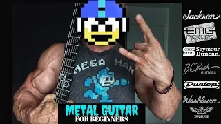 METAL GUITAR FOR BEGINNERS w/Kevin Frasard + Metallica - No Remorse Cover