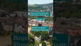 Bingen in Rhineland Palatinate | Places to visit in Germany 🇩🇪 | Episode 32 #deutschlandticket