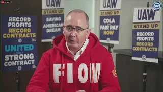 UAW President announces new phase of strike