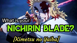 What Color is your Nichirin Sword? [Demon Slayer ]