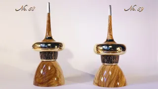 Two classical Simonelli spinning tops