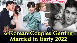 Top 6 Korean Couples Getting Married in 2022.  Confirmed | Korean drama couples | korean drama |