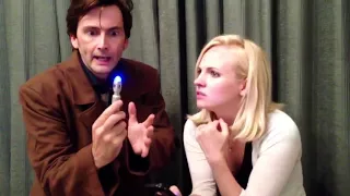 David Tennant plays Doctor Who in new video with wife Georgia Tennant - the Tenth Doctor returns