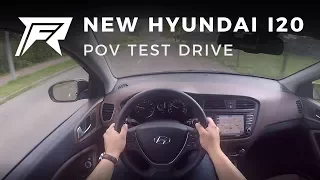 2017 Hyundai I20 1.0 T-GDI 100 - POV Test Drive (no talking, pure driving)