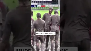 Muddy Conditions😎🤣💯👌 #rugby #rugbyunion #shorts