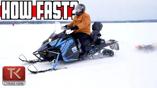 The Best Cheap 2-Up Sled? 2022 Yamaha Transporter Lite 2-Up Review + Top Speed Run!