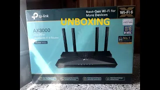 TP-Link AX3000 Unboxing