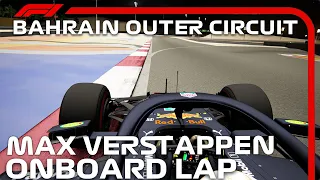F1 2020 Bahrain Outer Circuit | Max Verstappen Onboard | 2020 Sakhir Grand Prix