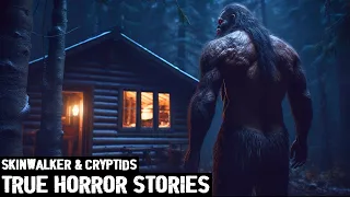 24 TRUE EXTREMELY INSANE SCARY SKINWALKER & CRYPTIDS HORROR STORIES (DOGMAN,SASQUATCH,WENDIGO, RAKE)